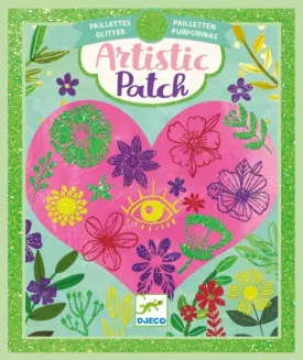 Djeco Artistic Patch Glitter - Petals