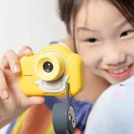 16G Cute Mini Children's Camera Birthday Gifts Cartoon Penguin Digital Camera