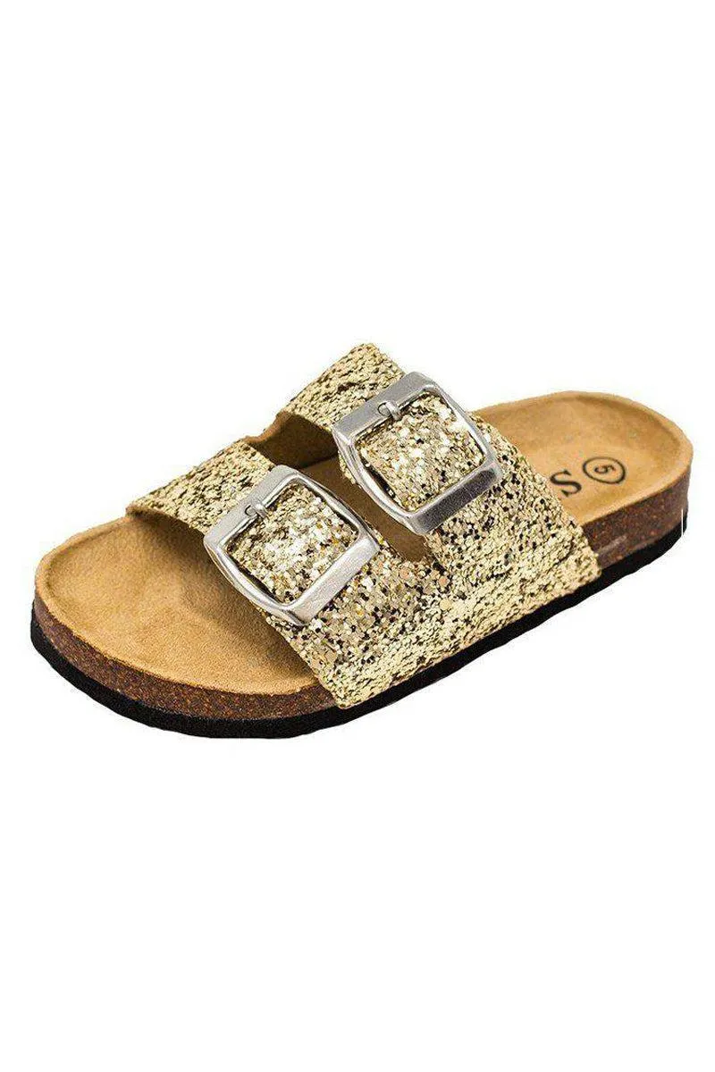 Birkley Glitter Sandals