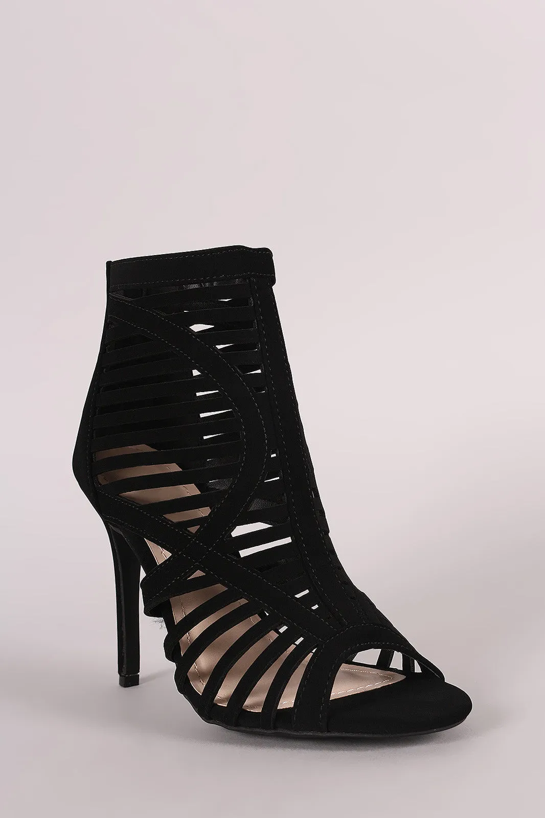 Cassie -  Peep Toe Stiletto Heel