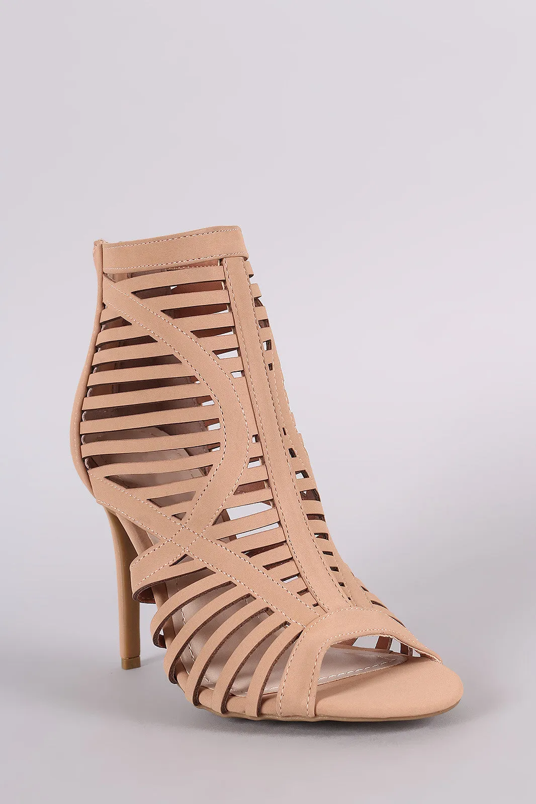 Cassie -  Peep Toe Stiletto Heel