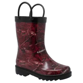 Children's Camo Rubber Boot Red - CI-4005