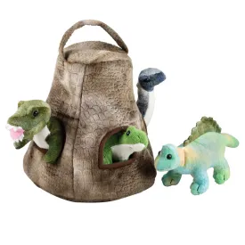 Cuddle Zoo® - Dinosaur House with 4 Baby Dinos