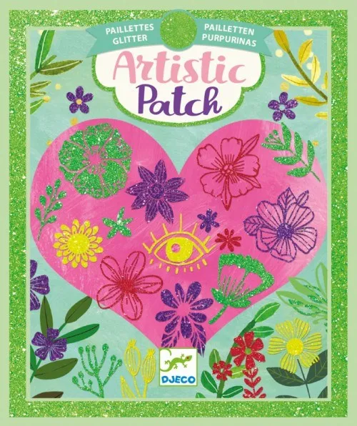 Djeco Artistic Patch Glitter - Petals