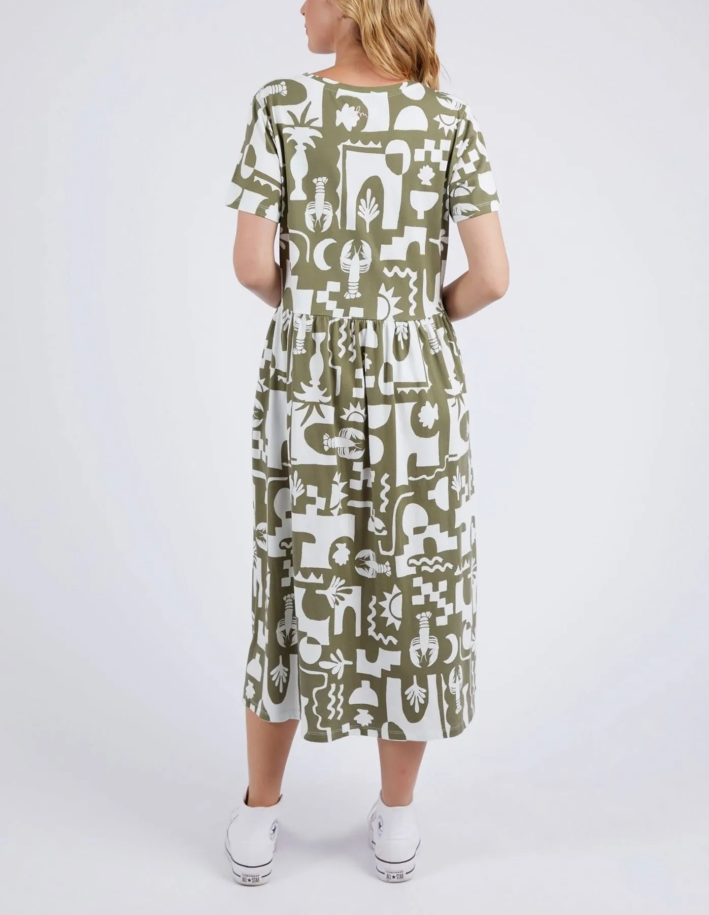 Elm Postcard Tee Dress