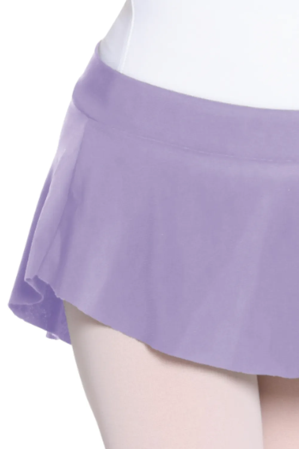 EUROTARD 06121C GIRLS HIGH LOW PULL ON MINI BALLET SKIRT