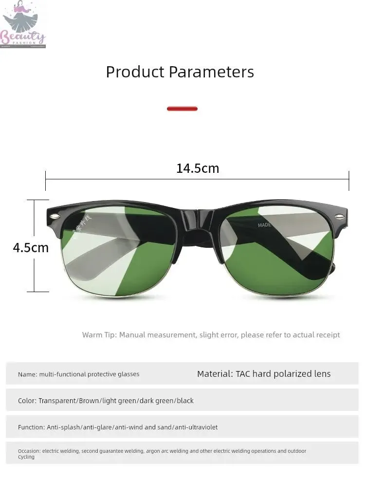 Foldable Radiation Protection Welding Glasses