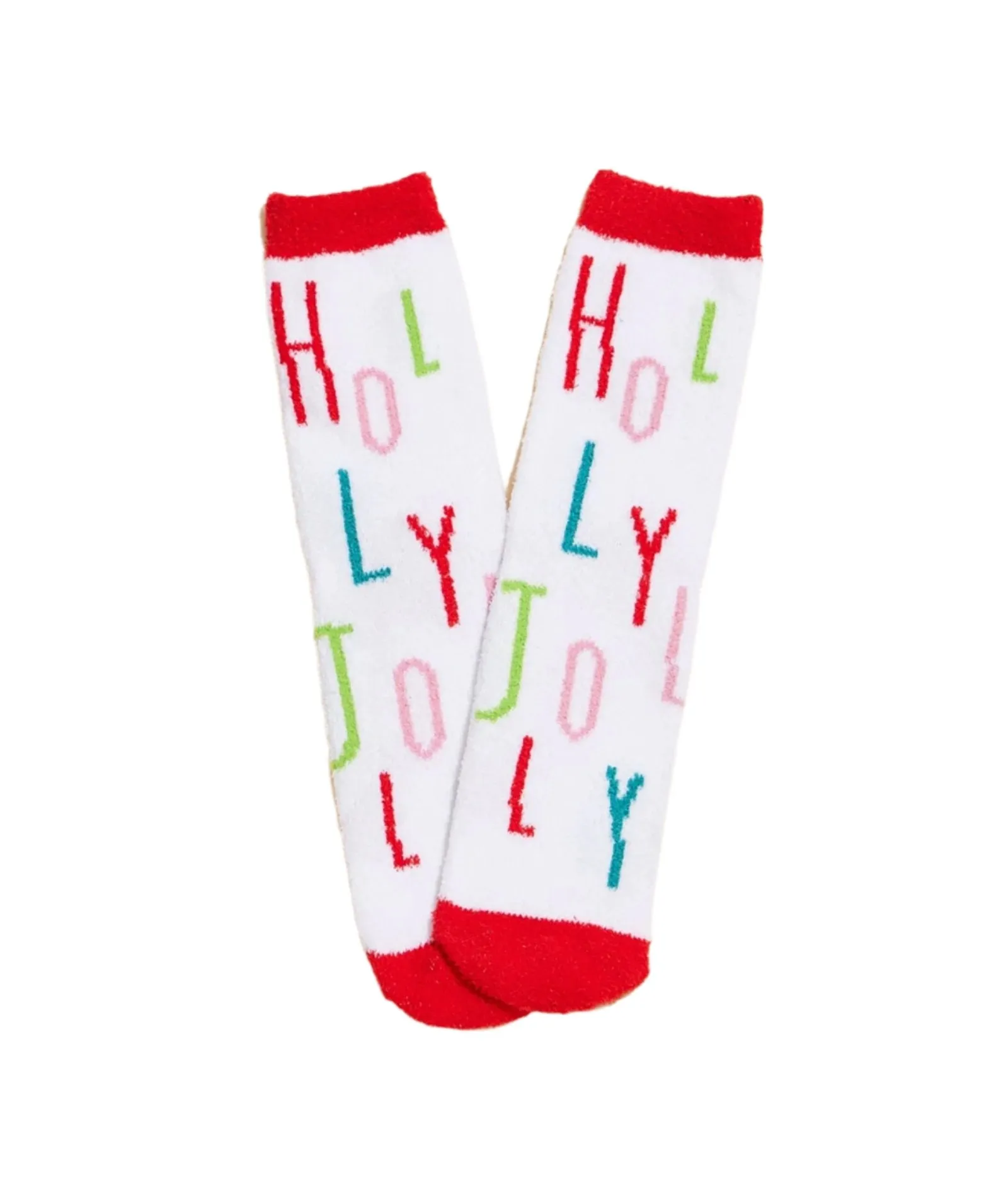 Holiday Fuzzy Socks Ho Ho Nutcracker