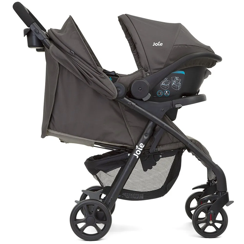 Joie Muze Lx Travel System - Dark Pewter