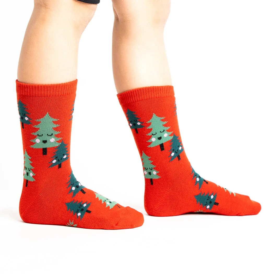 Mellow Mushrooms Kids Crew Sock - 3 Pack