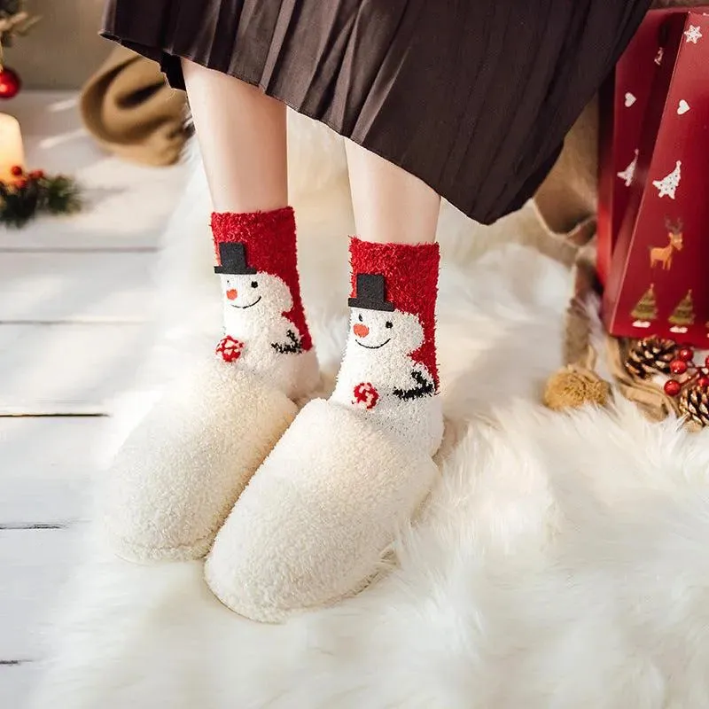 One Box of Fuzzy Christmas Socks | Funny Christmas Socks