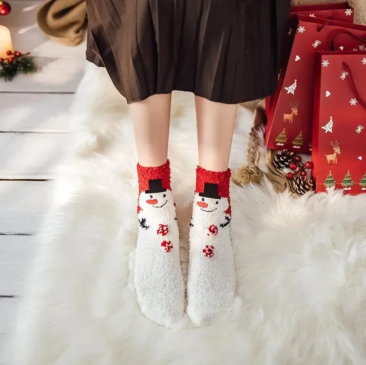 One Box of Fuzzy Christmas Socks | Funny Christmas Socks