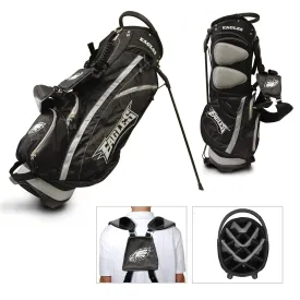 Philadelphia Eagles Team Golf Fairway Lightweight 14-Way Top Golf Club Stand Bag