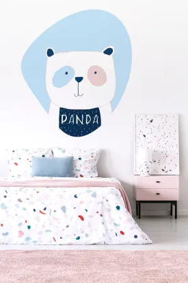 "Cute panda" wall sticker