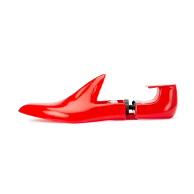 Red Plastic Travel Shoe Trees