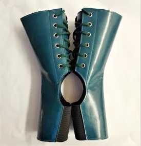 Short Deep Sea Green Aerial boots