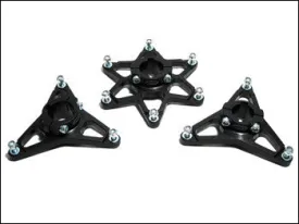 Sprocket Hub - PKT - Black Anodized